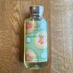 Bath & Body Works Cucumber Melon Shower Gel 25th Anniversary NWT